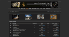 Desktop Screenshot of my-fotowelt.de
