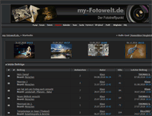 Tablet Screenshot of my-fotowelt.de